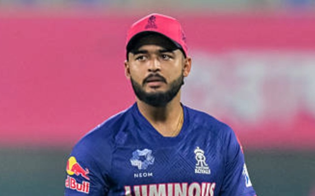 Riyan Parag fined INR 12 lakh for slow over rate vs CSK