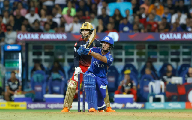 Why will Mumbai Indians face Royal Challengers Bengaluru only once in tournament?