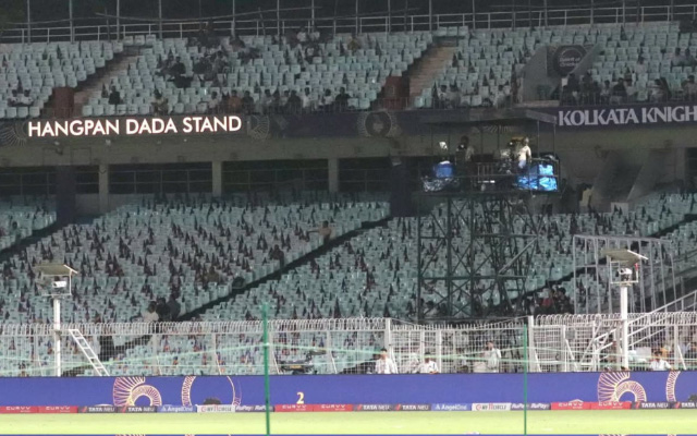 IPL 2025: Fans stunned to see empty stands at Eden Gardens for KKR vs SRH clash