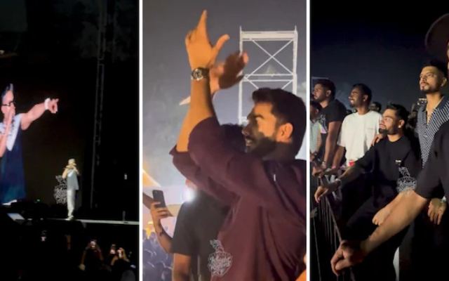 [WATCH] KKR players attend Honey Singh’s Millionaire India Tour in Kolkata, chant team slogan