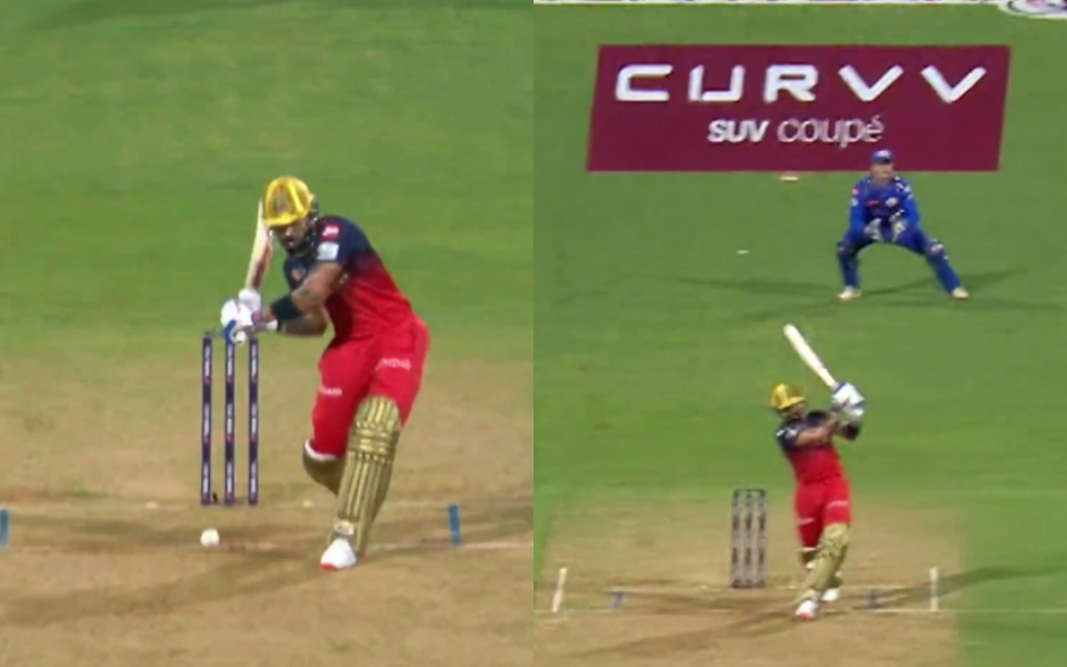 Virat Kohli dispatches Jasprit Bumrah for elegant maximum
