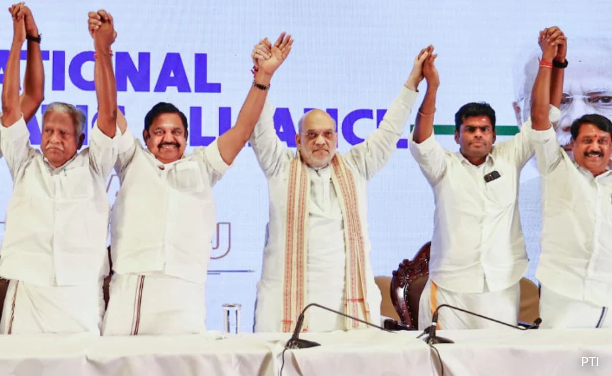 The Math And Chemistry Behind The BJP-AIADMK Reunion