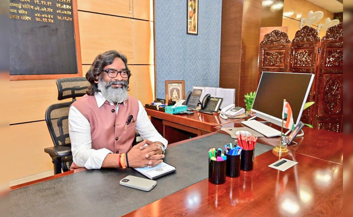 Hemant Soren Elected Jharkhand Mukti Morcha Central President