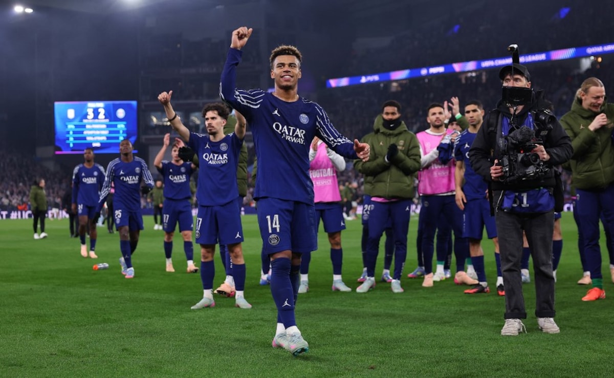 PSG Survive Aston Villa Scare To Reach Champions League Semis