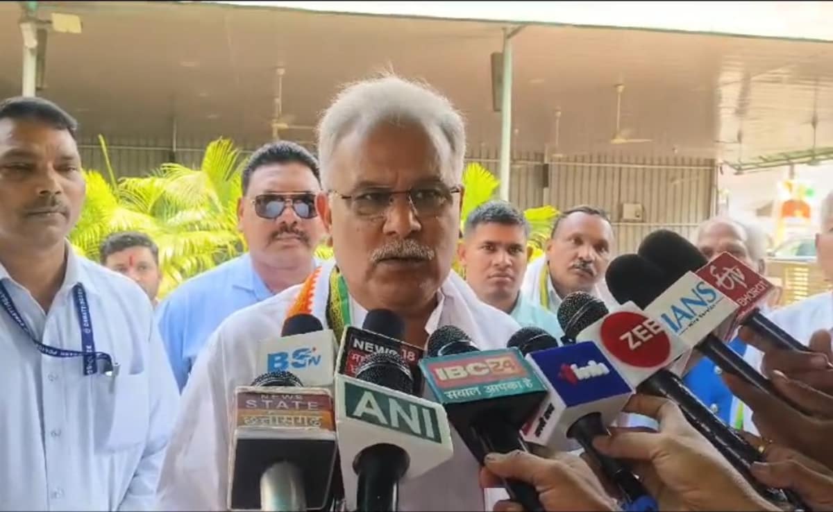 CBI Names Chhattisgarh Ex-Chief Minister Bhupesh Baghel In Betting App Case