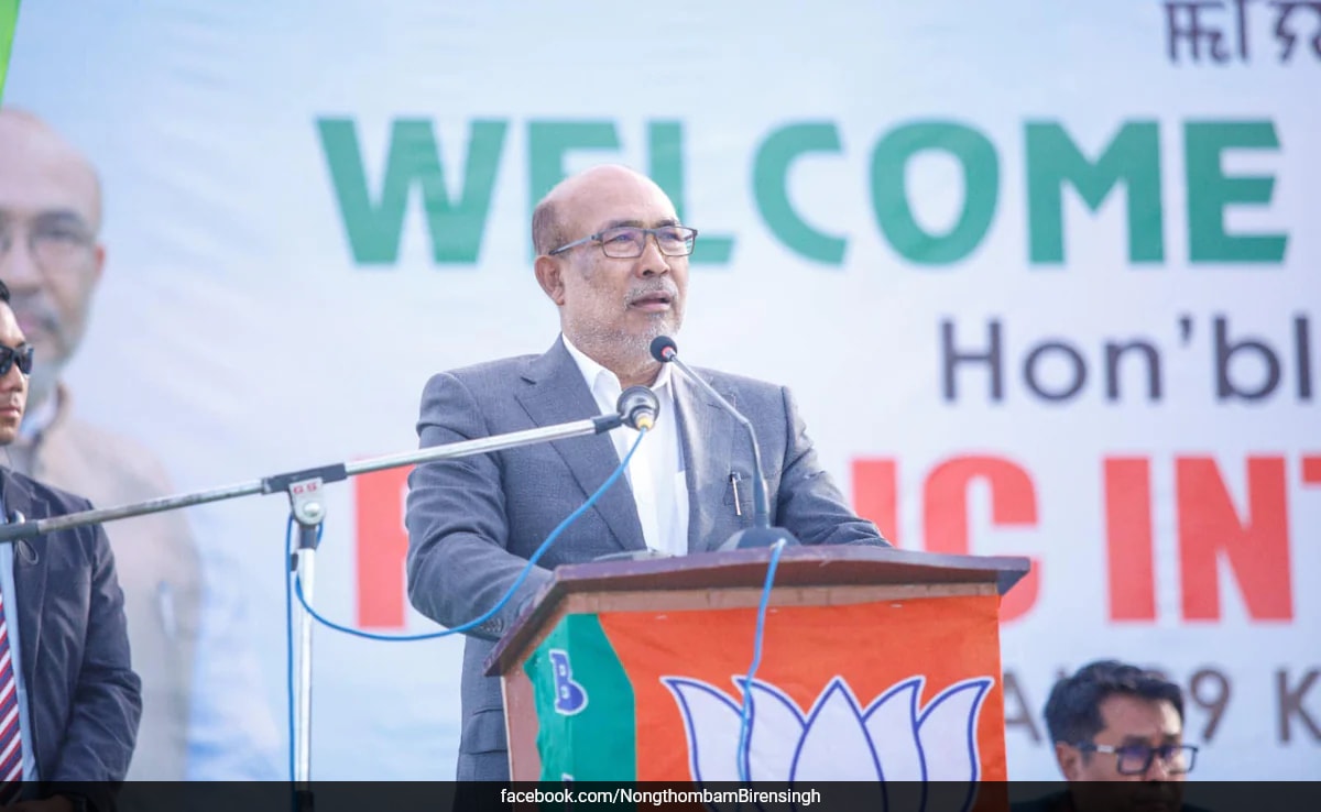 “Thousands Of Refugees Settled In Manipur Since 1960s”: Biren Singh