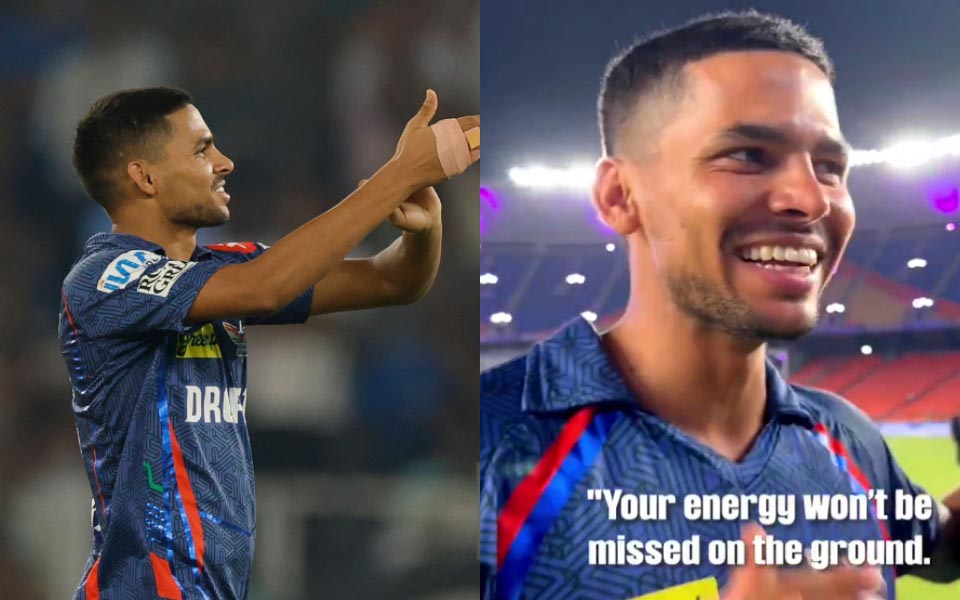 Akash Singh explains Digvesh Rathi-like celebration vs GT