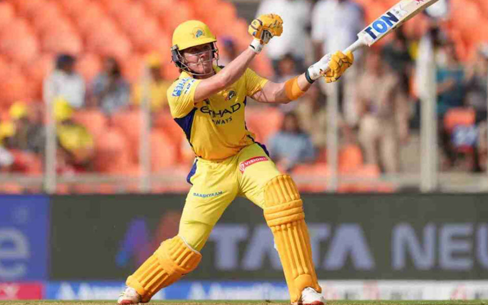 Dewald Brevis lights up Ahmedabad with 57-run blitz